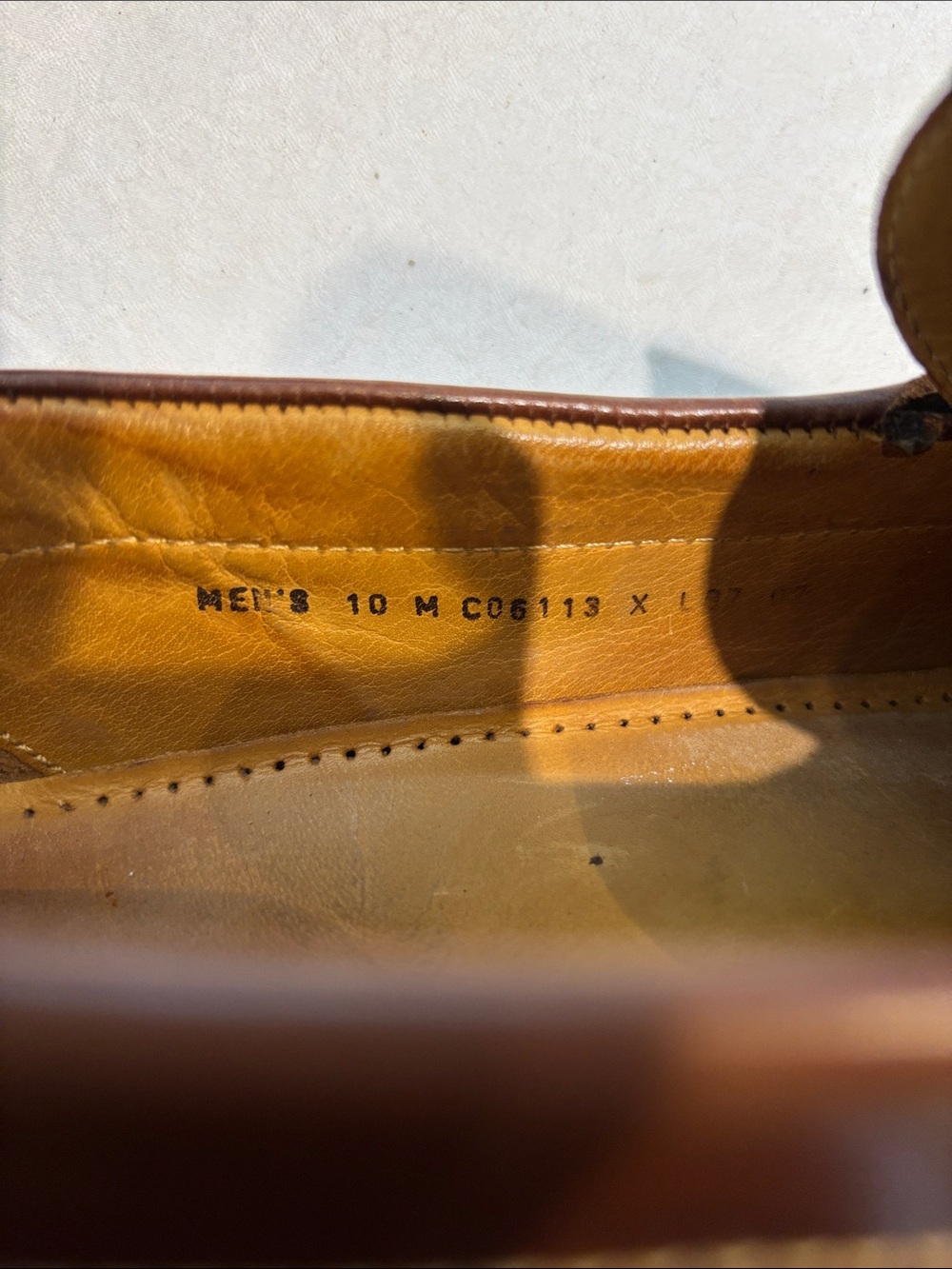 Classic Men's Nike Air Penny Loafers in Brown - Picture 7 of 9